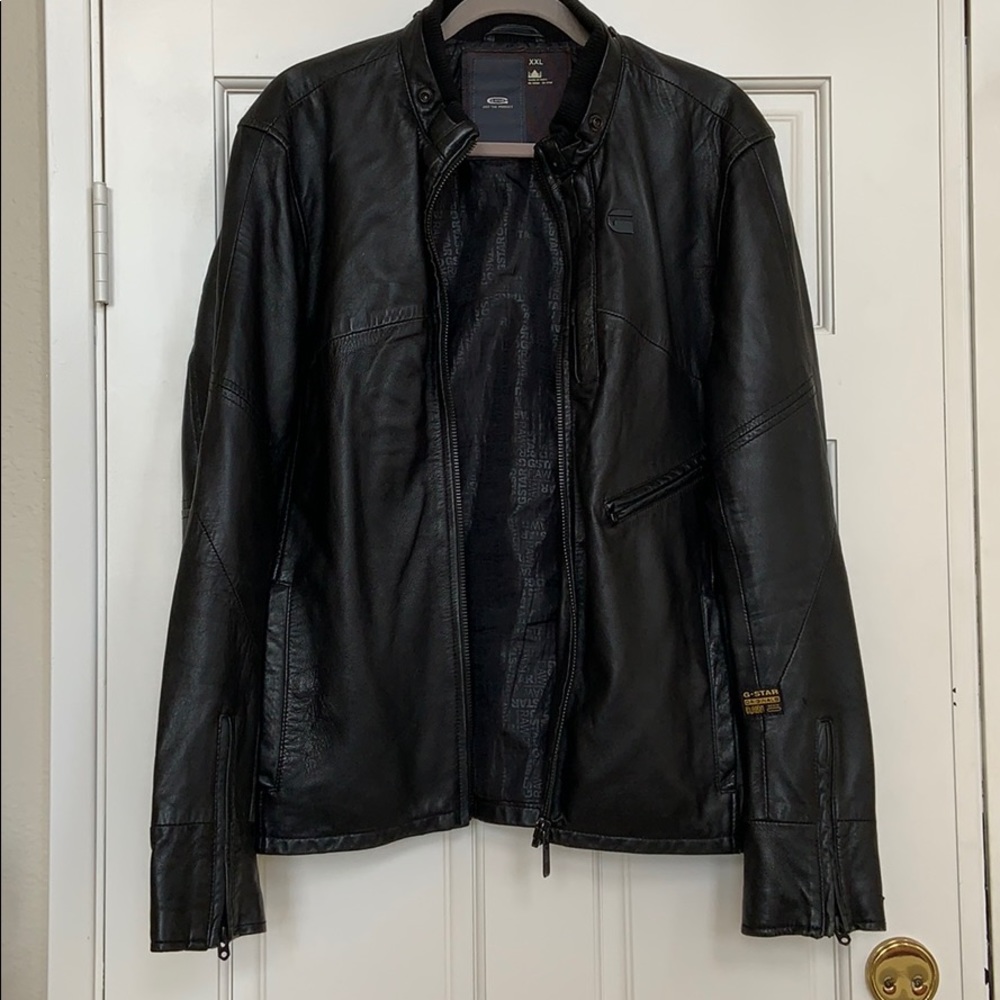 G-Star RICO all leather jacket